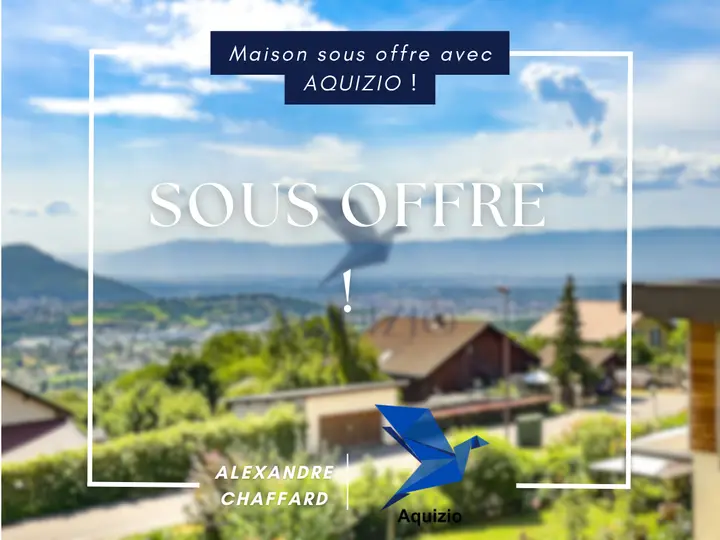 Maison mitoyenne de 104m2 habitables avec une vue dégagée