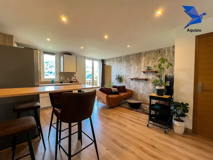 T3 rénové de 59 m2   Vue Montagnes & Calme Absolu — photo 4